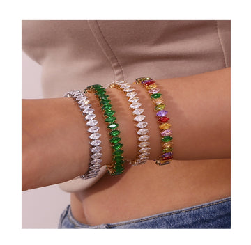 Radiant Zirconia Bracelet